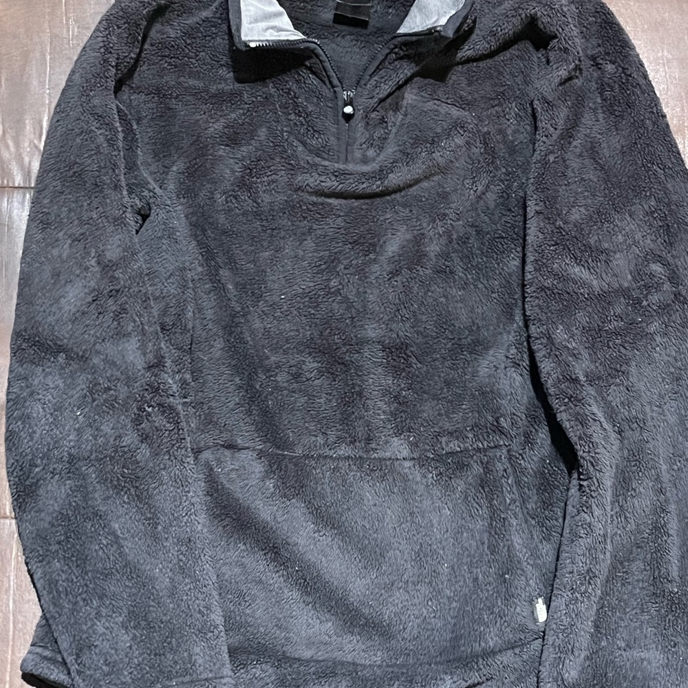 Black The North Face Fleece Pullover - Sz M